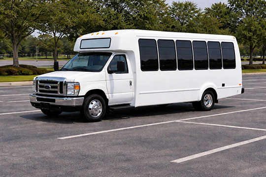 20-passenger minibus available for charter in Pascagoula, MS