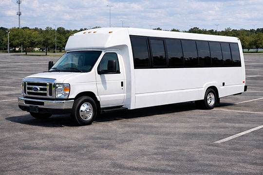 25-passenger minibus available for charter in Pascagoula, MS
